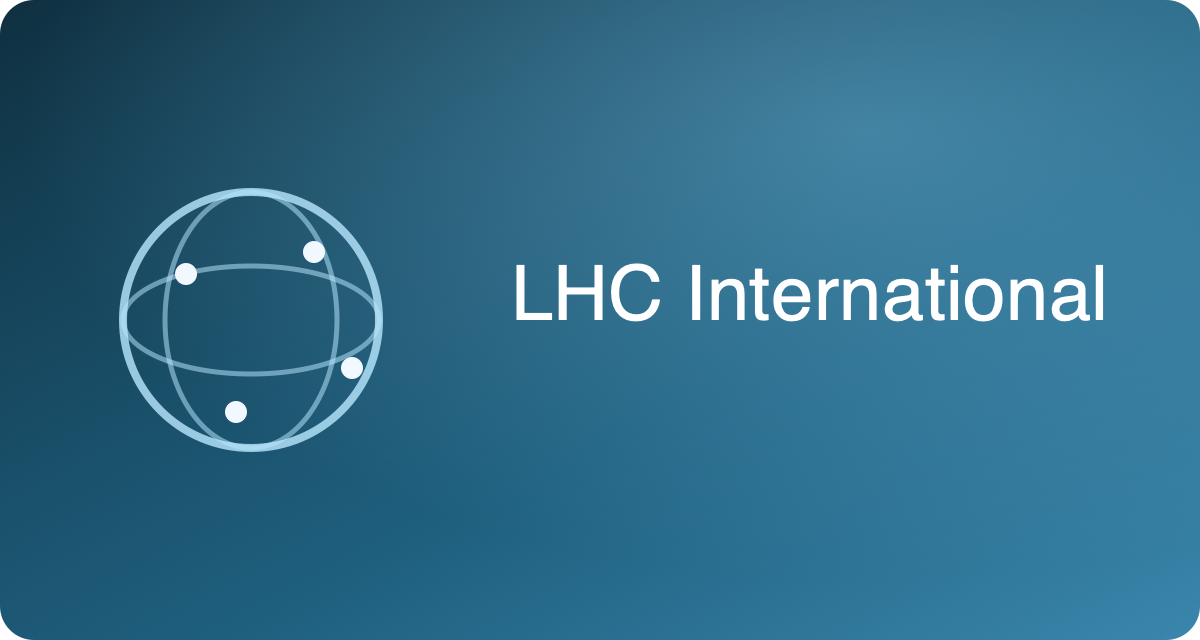 LHC International brand visual